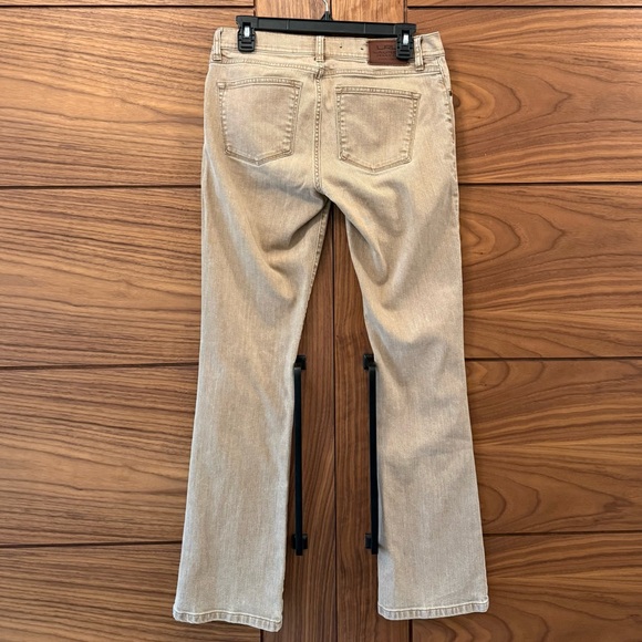 LRL Lauren Jeans Co Ralph Lauren EUC Tan Women's Modern Bootcut Jeans - Sz 4 - Picture 5 of 9